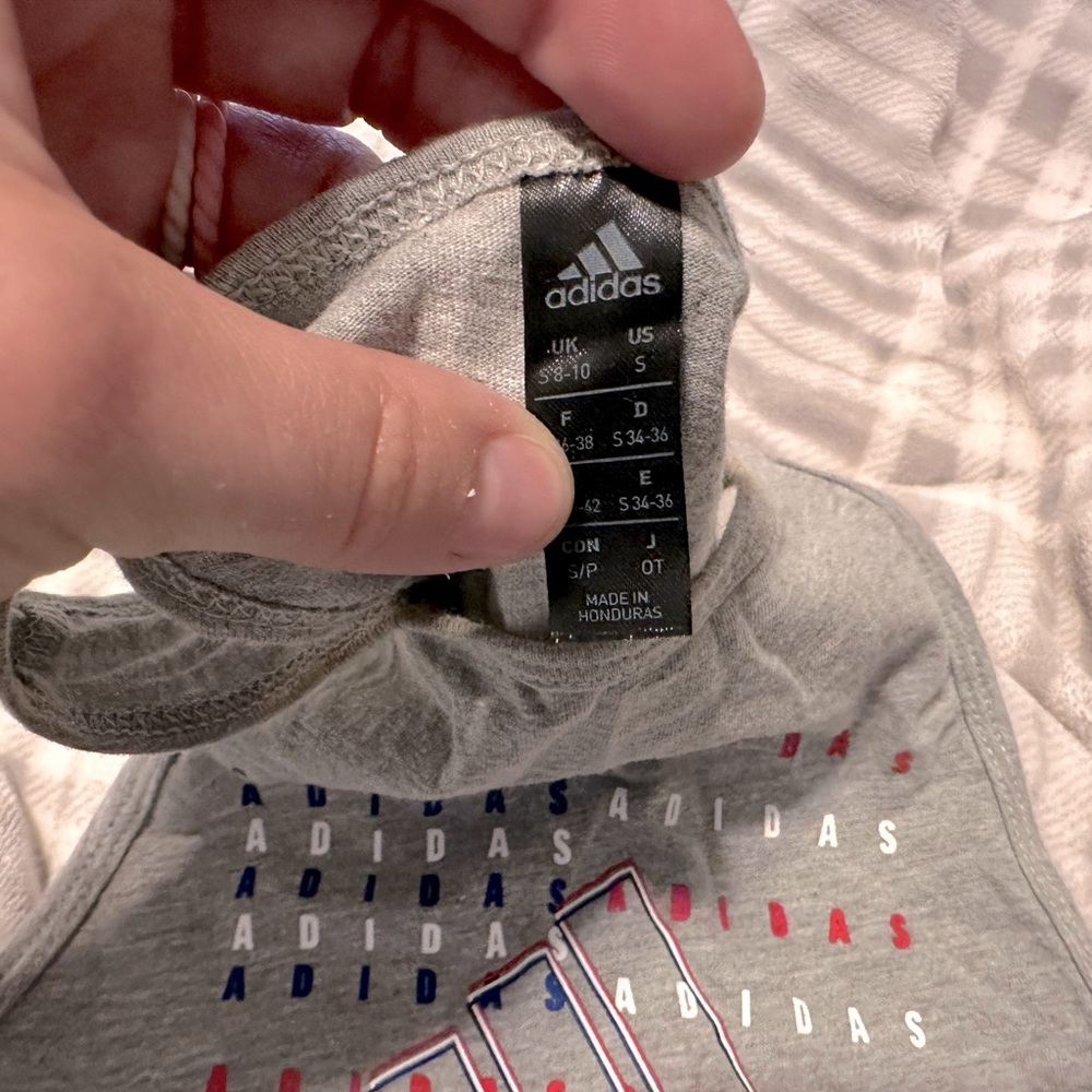 Adidas High-Neck Racerback Tank Size Small - Picture 2 of 6